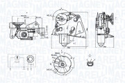 064074500010 Motor stěračů MAGNETI MARELLI