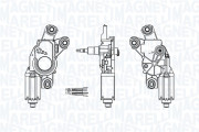 064074600010 Motor stěračů MAGNETI MARELLI