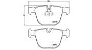 363700406026 Sada brzdových destiček, kotoučová brzda MAGNETI MARELLI