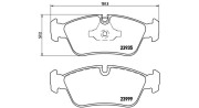 363700506035 Sada brzdových destiček, kotoučová brzda MAGNETI MARELLI