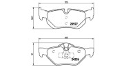 363700406038 Sada brzdových destiček, kotoučová brzda MAGNETI MARELLI