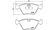 363700506043 Sada brzdových destiček, kotoučová brzda MAGNETI MARELLI