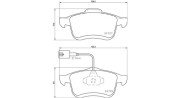 363700423163 Sada brzdových destiček, kotoučová brzda MAGNETI MARELLI