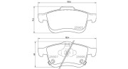 363700423167 Sada brzdových destiček, kotoučová brzda MAGNETI MARELLI