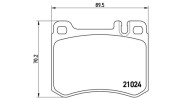 363700450014 Sada brzdových destiček, kotoučová brzda MAGNETI MARELLI