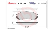 363700456023 Sada brzdových destiček, kotoučová brzda MAGNETI MARELLI