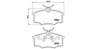 363700459034 Sada brzdových destiček, kotoučová brzda MAGNETI MARELLI