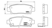 363700483111 Sada brzdových destiček, kotoučová brzda MAGNETI MARELLI