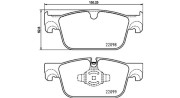 363700486028 Sada brzdových destiček, kotoučová brzda MAGNETI MARELLI