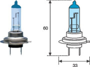 002603100000 Zárovka BLUE LIGHT MAGNETI MARELLI