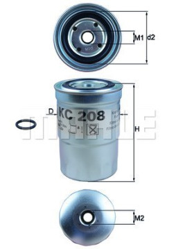 154068082080 Palivový filtr MAGNETI MARELLI