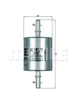 154768163000 Palivový filtr MAGNETI MARELLI