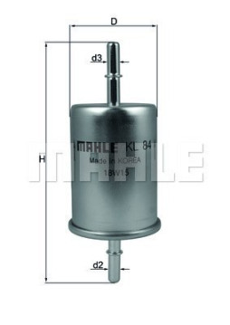 154065578540 Palivový filtr MAGNETI MARELLI