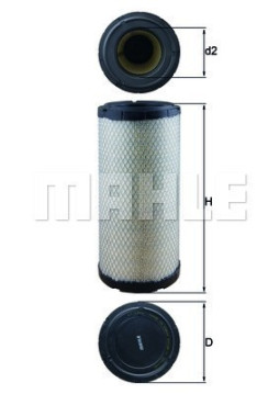 154065647280 Vzduchový filtr MAGNETI MARELLI