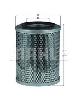 154784455120 Vzduchový filtr MAGNETI MARELLI