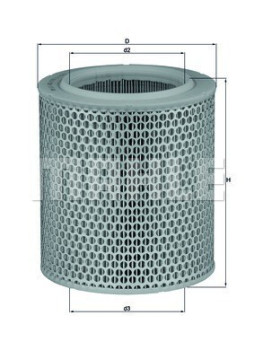 154087726590 Vzduchový filtr MAGNETI MARELLI