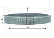154096056010 MAGNETI MARELLI vzduchový filter 154096056010 MAGNETI MARELLI