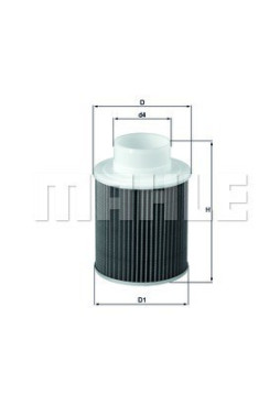 154084349790 Vzduchový filtr MAGNETI MARELLI