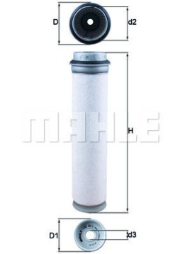154074564110 Filtr - sekundární vzduch MAGNETI MARELLI