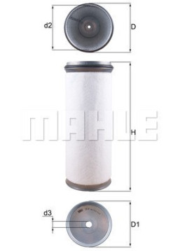154098578970 Filtr - sekundární vzduch MAGNETI MARELLI