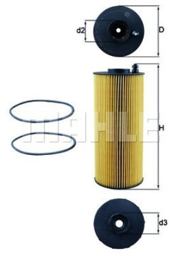 154072366277 Olejový filtr MAGNETI MARELLI