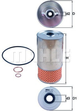 154070574444 Olejový filtr MAGNETI MARELLI