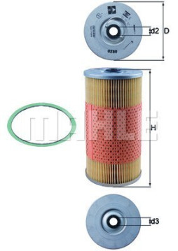154077232810 Olejový filtr MAGNETI MARELLI