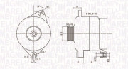 063731086010 Alternátor MAGNETI MARELLI