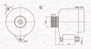 063731139010 Alternátor MAGNETI MARELLI