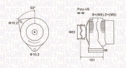 063731152010 Alternátor MAGNETI MARELLI