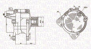 063731260010 Alternátor MAGNETI MARELLI