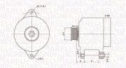 063731306010 generátor MAGNETI MARELLI