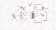 063731402010 Alternátor MAGNETI MARELLI