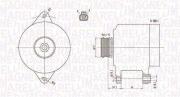 063731409010 Alternátor MAGNETI MARELLI