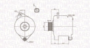 063731444010 Alternátor MAGNETI MARELLI