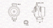 063731470010 Alternátor MAGNETI MARELLI