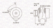 063731496010 Alternátor MAGNETI MARELLI