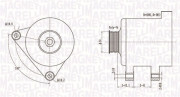 063731509010 Alternátor MAGNETI MARELLI