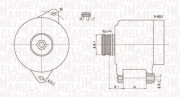 063731522010 Alternátor MAGNETI MARELLI