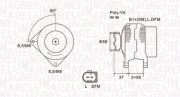 063731541010 Alternátor MAGNETI MARELLI