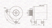 063731553010 Alternátor MAGNETI MARELLI