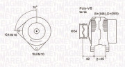 063731564010 Alternátor MAGNETI MARELLI