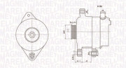 063731595010 Alternátor MAGNETI MARELLI