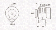 063731600010 Alternátor MAGNETI MARELLI