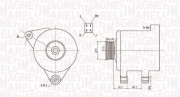 063731605010 generátor MAGNETI MARELLI