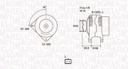 063731627010 Alternátor MAGNETI MARELLI