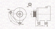 063731674010 Alternátor MAGNETI MARELLI