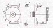 063731701010 generátor MAGNETI MARELLI