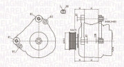 063731729010 Alternátor MAGNETI MARELLI