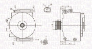 063731764010 Alternátor MAGNETI MARELLI